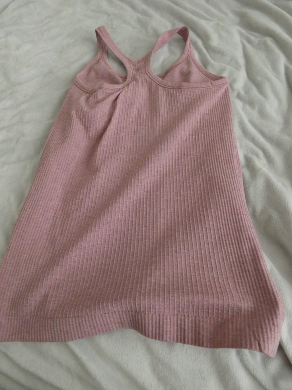 Lululemon Ribbed Racer Back Top sz 6 - Picture 2 of 4